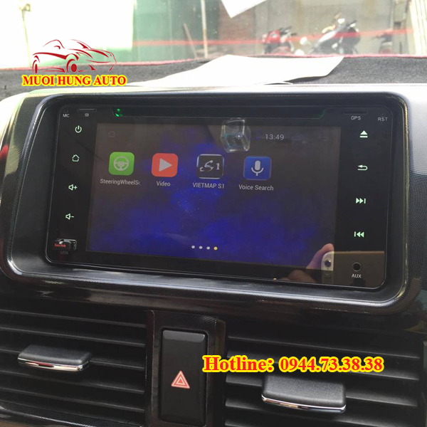lắp đặt màn hình DVD Android xe Kia Sorento