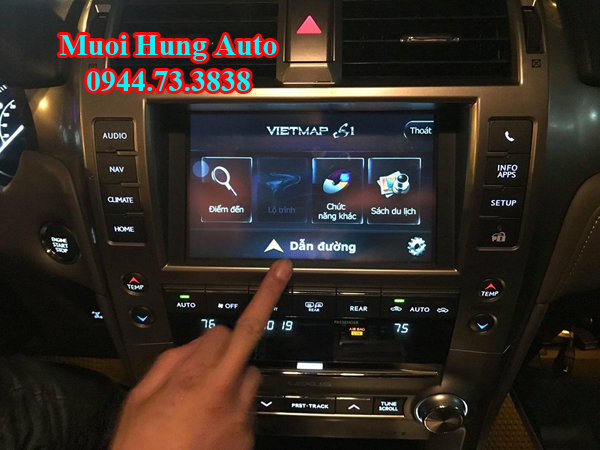 màn hình DVD Android cho xe Toyota Landcruiser Prado cao cấp